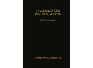 9783662406984 - Handbuch der inneren Medizin - Leo Mohr Rudolf Staehelin Ludwig M G Heilmeyer Herbert Aßmann Kartoniert (TB)