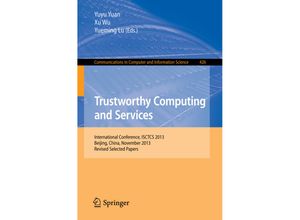 9783662439074 - Trustworthy Computing and Services Kartoniert (TB)