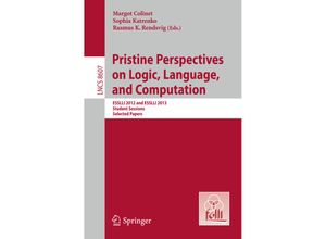 9783662441152 - Pristine Perspectives on Logic Language and Computation Kartoniert (TB)