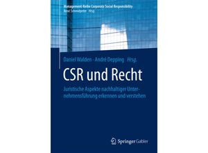 9783662441183 - Management-Reihe Corporate Social Responsibility   CSR und Recht Kartoniert (TB)