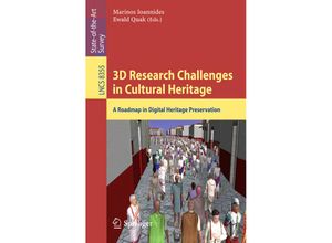 9783662446294 - 3D Research Challenges in Cultural Heritage Kartoniert (TB)