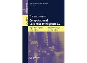 9783662447499 - Transactions on Computational Collective Intelligence XV Kartoniert (TB)