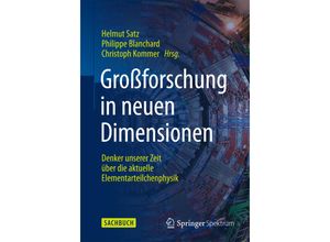 9783662454077 - Großforschung in neuen Dimensionen - Helmut Satz Philippe Blanchard Kartoniert (TB)