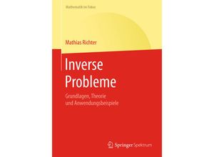 9783662458105 - Mathematik im Fokus   Inverse Probleme - Matthias Richter Kartoniert (TB)