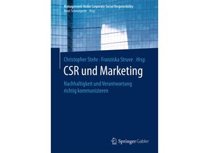 9783662458129 - Management-Reihe Corporate Social Responsibility   CSR und Marketing Kartoniert (TB)