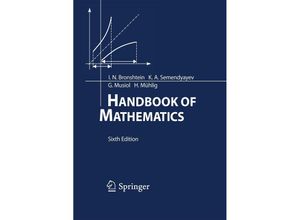 9783662462201 - Handbook of Mathematics - I N Bronshtein K A Semendyayev Gerhard Musiol Heiner Mühlig Kartoniert (TB)