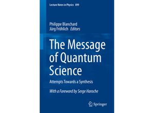 9783662464212 - The Message of Quantum Science Kartoniert (TB)