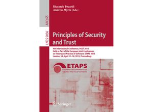 9783662466650 - Principles of Security and Trust Kartoniert (TB)