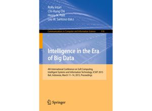 9783662467411 - Intelligence in the Era of Big Data Kartoniert (TB)