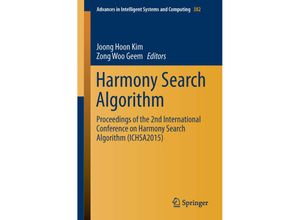 9783662479254 - Harmony Search Algorithm Kartoniert (TB)