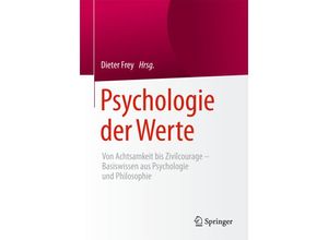 9783662480137 - Psychologie der Werte Kartoniert (TB)