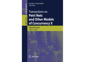 9783662486498 - Transactions on Petri Nets and Other Models of Concurrency X Kartoniert (TB)