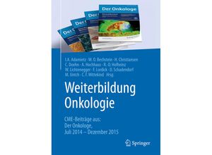 9783662494141 - Weiterbildung Onkologie Kartoniert (TB)