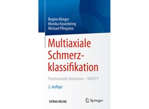 9783662494738 - Regine Klinger - GEBRAUCHT Multiaxiale Schmerzklassifikation Psychosoziale Dimension - MASK-P - Preis vom 12112023 060208 h