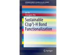 9783662494943 - SpringerBriefs in Molecular Science   Sustainable C(sp3)-H Bond Functionalization - Jin Xie Chengjian Zhu Kartoniert (TB)