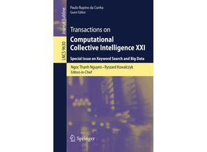 9783662495209 - Transactions on Computational Collective Intelligence XXI Kartoniert (TB)