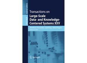 9783662495339 - Transactions on Large-Scale Data- and Knowledge-Centered Systems XXV Kartoniert (TB)