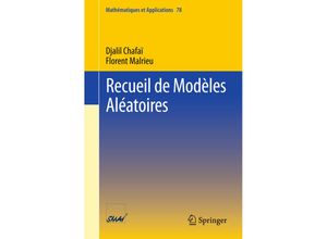 9783662497678 - Recueil de Modèles Aléatoires - Djalil Chafai Florent Malrieu Kartoniert (TB)