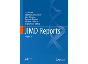 9783662498323 - JIMD Reports Volume 26 Kartoniert (TB)