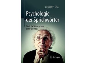 9783662503805 - Psychologie der Sprichwörter Kartoniert (TB)