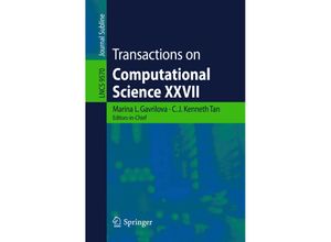 9783662504116 - Transactions on Computational Science XXVII Kartoniert (TB)