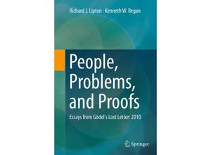 9783662523018 - People Problems and Proofs - Richard J Lipton Kenneth W Regan Kartoniert (TB)