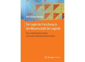 9783662532669 - Die Logik der Forschung in der Wissenschaft der Logistik - Wolf-Rüdiger Bretzke Kartoniert (TB)