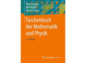 9783662534182 - Taschenbuch der Mathematik und Physik - Ekbert Hering Rolf Martin Martin Stohrer Kartoniert (TB)