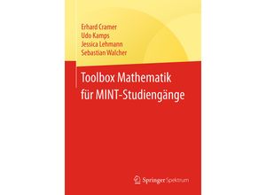 9783662536292 - Toolbox Mathematik für MINT-Studiengänge - Erhard Cramer Udo Kamps Jessica Lehmann Sebastian Walcher Kartoniert (TB)