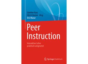 9783662543764 - Peer Instruction - Eric Mazur Kartoniert (TB)