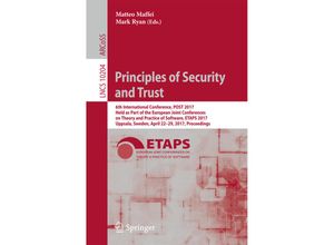 9783662544549 - Principles of Security and Trust Kartoniert (TB)