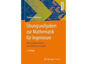 9783662548028 - Übungsaufgaben zur Mathematik für Ingenieure - Thomas Rießinger Kartoniert (TB)