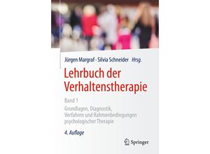 9783662549100 - Lehrbuch der Verhaltenstherapie 1 Lehrbuch der Verhaltenstherapie Gebunden