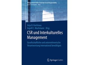 9783662552292 - Management-Reihe Corporate Social Responsibility   CSR und Interkulturelles Management Kartoniert (TB)