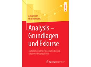 9783662555354 - Analysis - Grundlagen und Exkurse - Adrian Hirn Christian Weiß Kartoniert (TB)