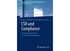 9783662562130 - Management-Reihe Corporate Social Responsibility   CSR und Compliance Kartoniert (TB)