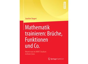 9783662563472 - Mathematik trainieren Brüche Funktionen und Co - Joachim Siegert Kartoniert (TB)