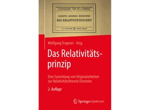 9783662574102 - Das Relativitätsprinzip Gebunden