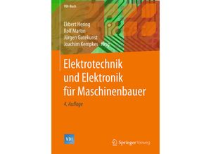 9783662575796 - VDI-Buch   Elektrotechnik und Elektronik für Maschinenbauer Gebunden