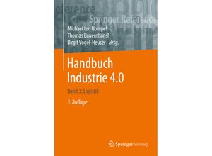 9783662585290 - Springer Reference Technik   Handbuch Industrie 40 Logistik Gebunden