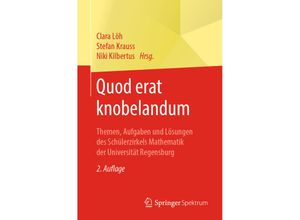 9783662587249 - Quod erat knobelandum Kartoniert (TB)