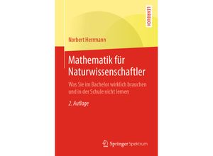 9783662588314 - Mathematik für Naturwissenschaftler - Norbert Herrmann Kartoniert (TB)