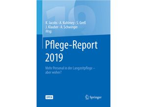 9783662589342 - Pflege-Report 2019 Kartoniert (TB)