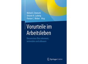 9783662592311 - Vorurteile im Arbeitsleben Gebunden