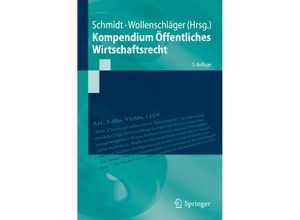 9783662594292 - Springer-Lehrbuch   Kompendium Öffentliches Wirtschaftsrecht Kartoniert (TB)