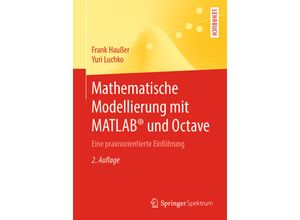 9783662597439 - Mathematische Modellierung mit MATLAB® und Octave - Frank Haußer Yuri Luchko Kartoniert (TB)