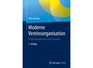 9783662605264 - Moderne Vereinsorganisation - Falk Golinsky Kartoniert (TB)