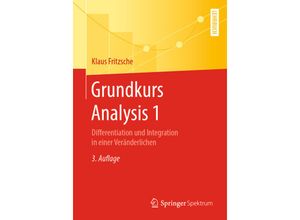 9783662608128 - Grundkurs Analysis 1 - Klaus Fritzsche Kartoniert (TB)