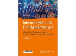 9783662609101 - Internet Cyber- und IT-Sicherheit von A-Z m 1 Buch m 1 E-Book - Ron Porath Kartoniert (TB)