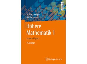 9783662610220 - Lineare Algebra - Walter Strampp Dörthe Janssen Kartoniert (TB)